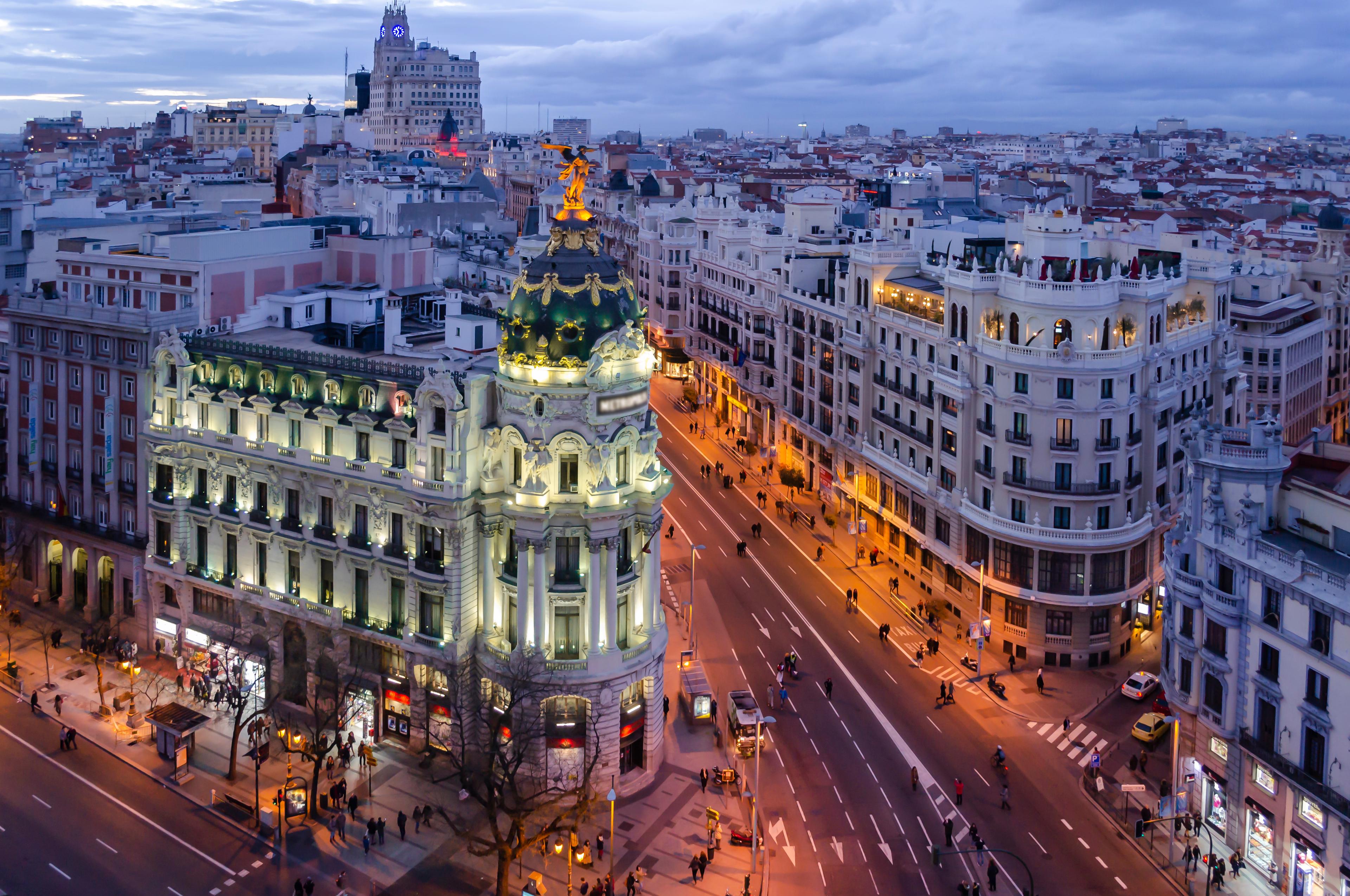Landscape of Madrid