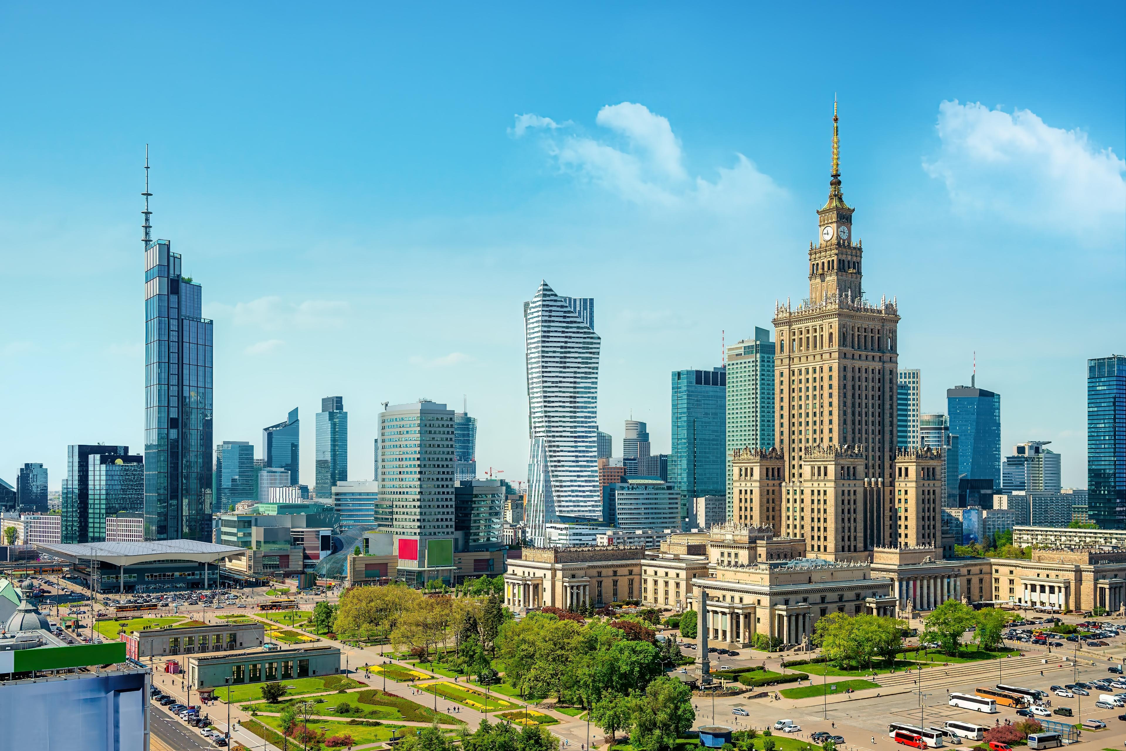 Landscape of Warsaw